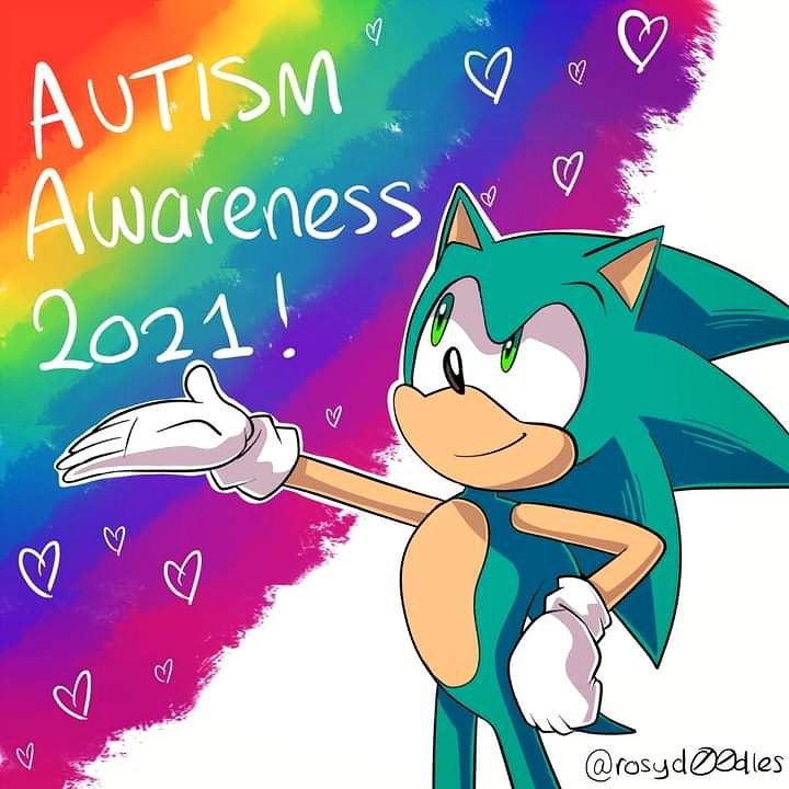 Happy Autism Awareness Day 🌈 Sonic The Hedgehog Amino 7989