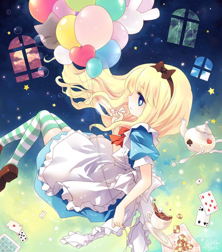 anime version of alice in wonderland