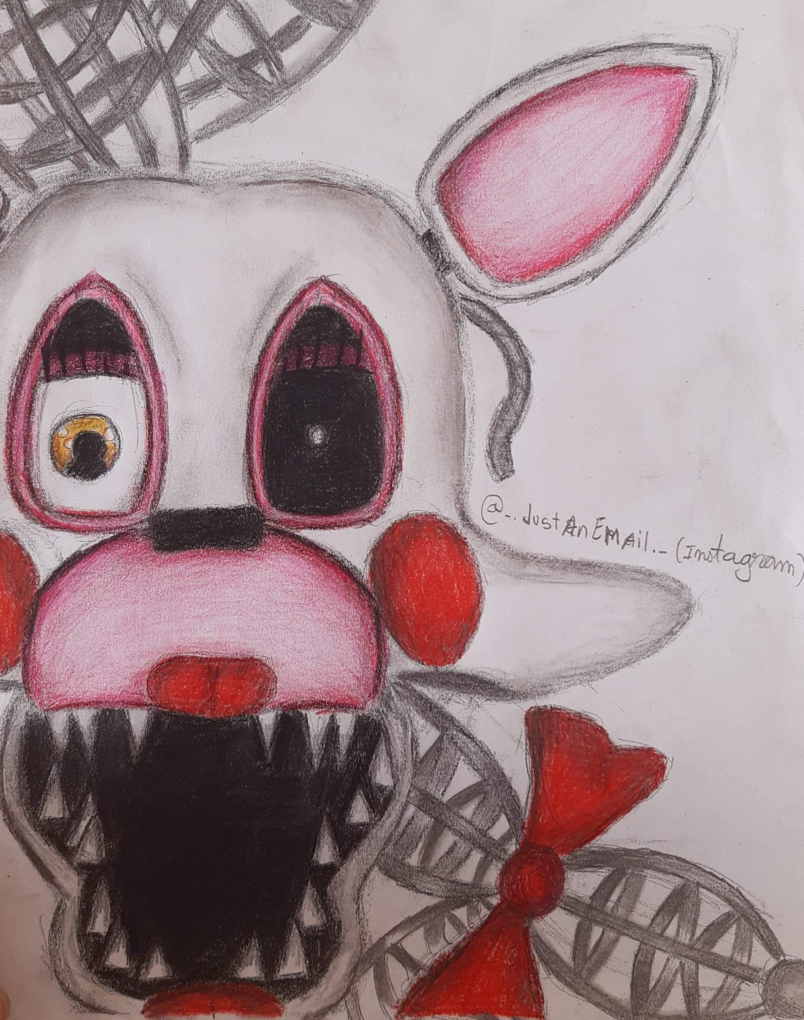 Mangle Drawing Five Nights At Freddys Amino 1774