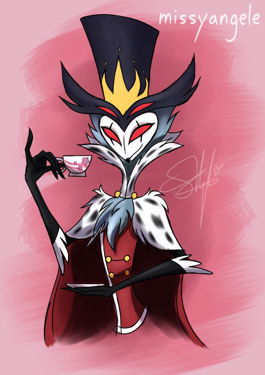 Stolas And Tea. | Hazbin Hotel (official) Amino