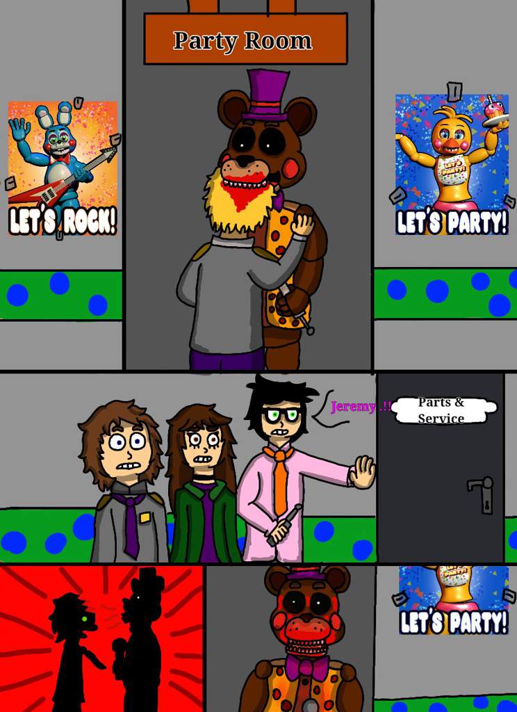 Breve Comic De La Mordida Del Au Fnaf Amino Espa Ol Amino