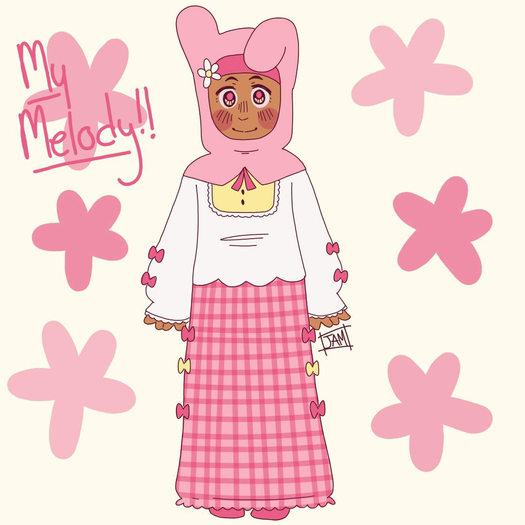 my melody human form