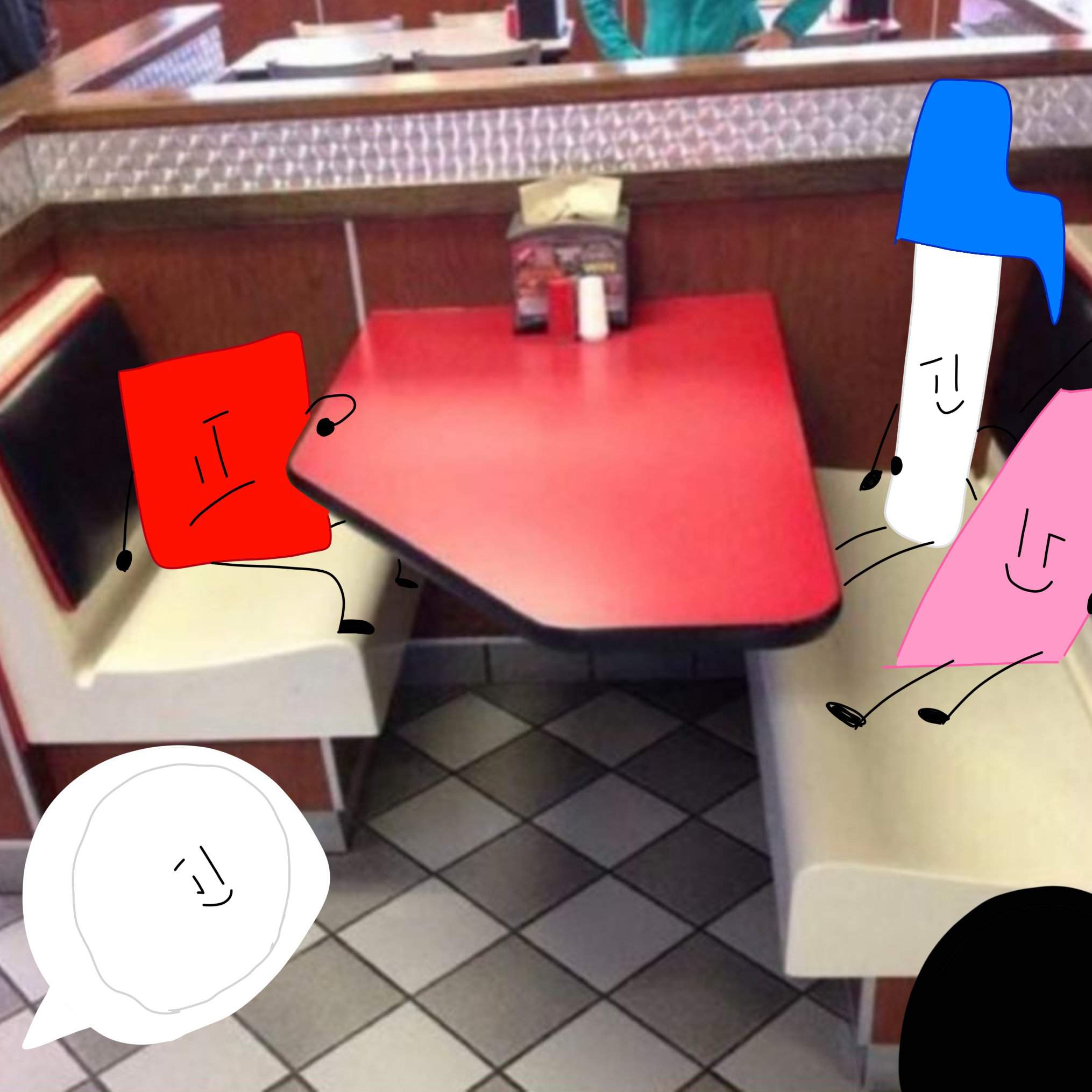 Blocky Doin The Third Wheel Bfdi💖 Amino 9833