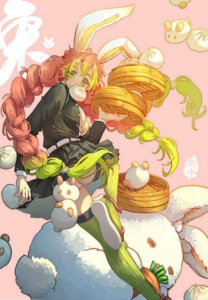 Bunny Mitsuri OwO | _Kimetsu No Yaiba_ Amino