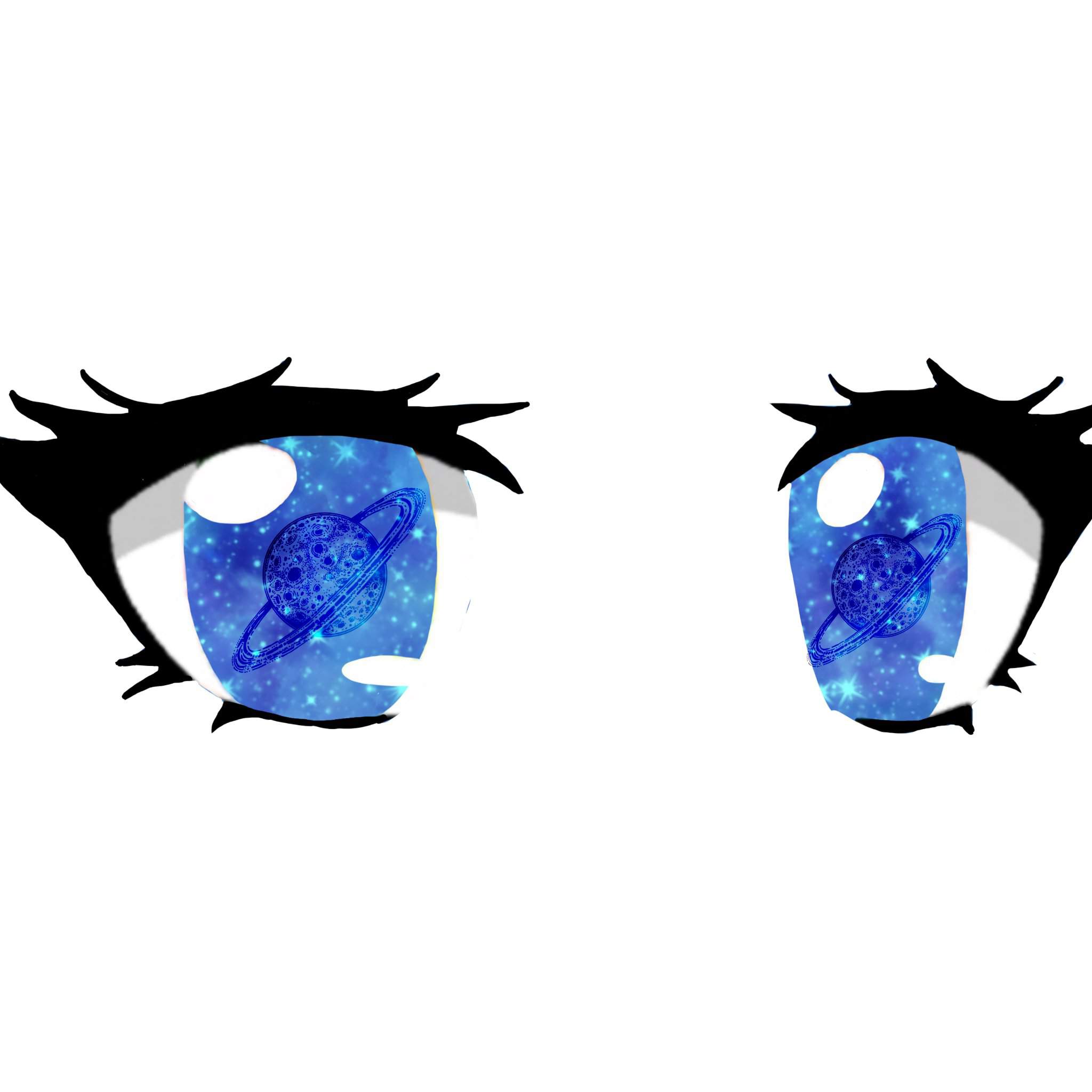 Голубые глаза гача лайф