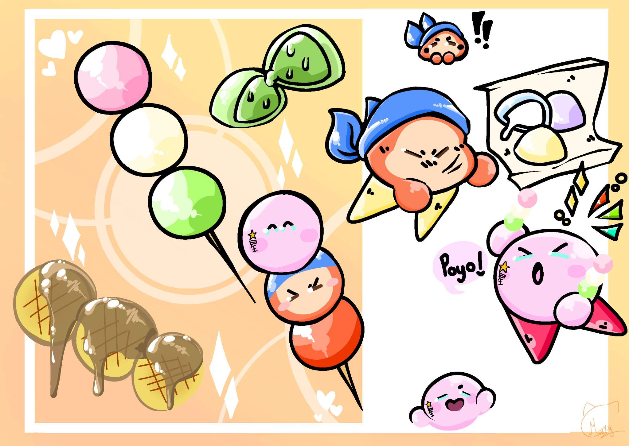 kirby manpuku mochi mochi