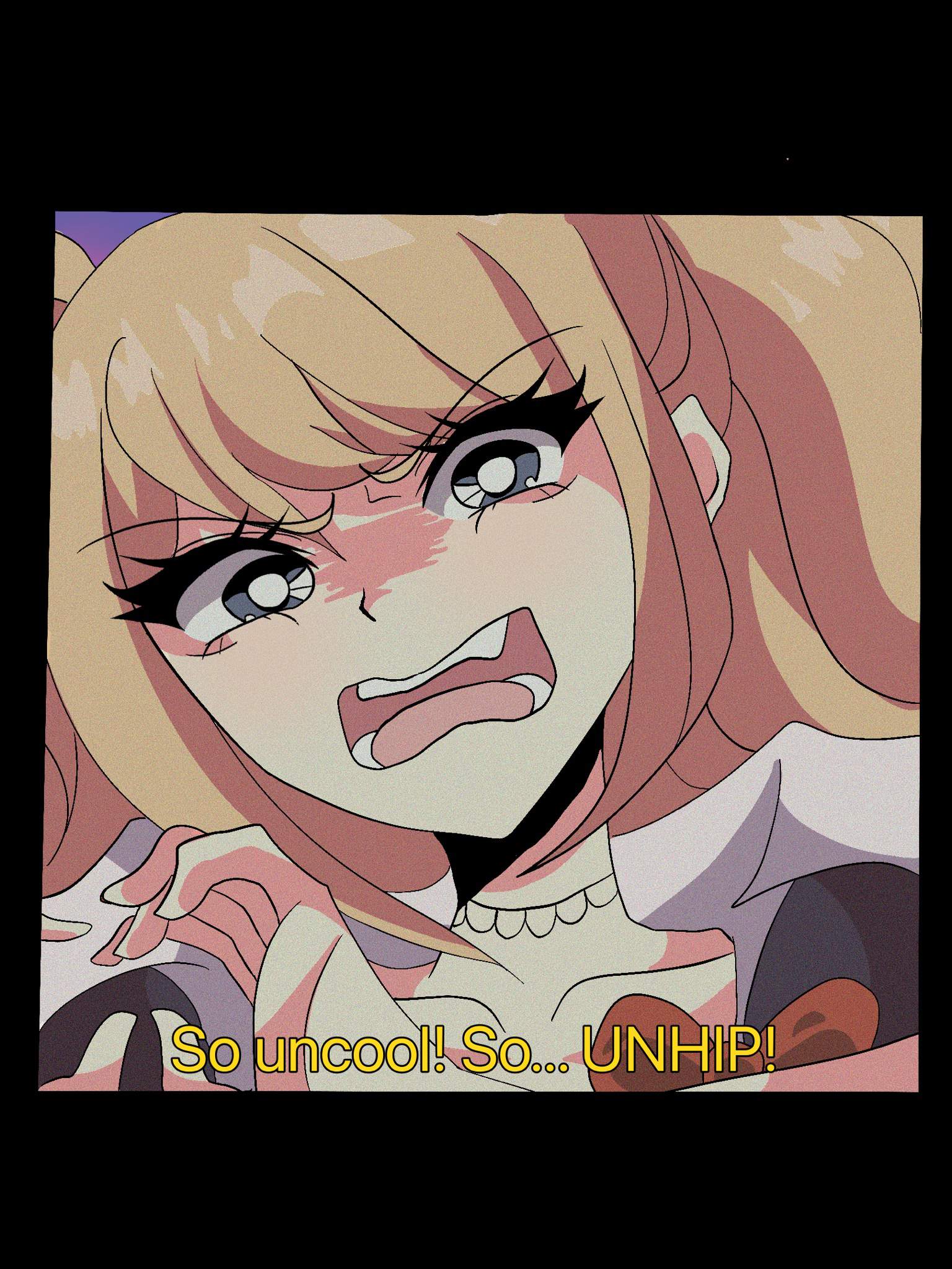 “so Uncool So Unhip” Anime Screenshot Redraw Danganronpa Amino 1351