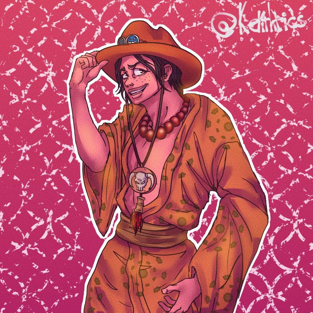 Ace in Wano fanart! One Piece Amino