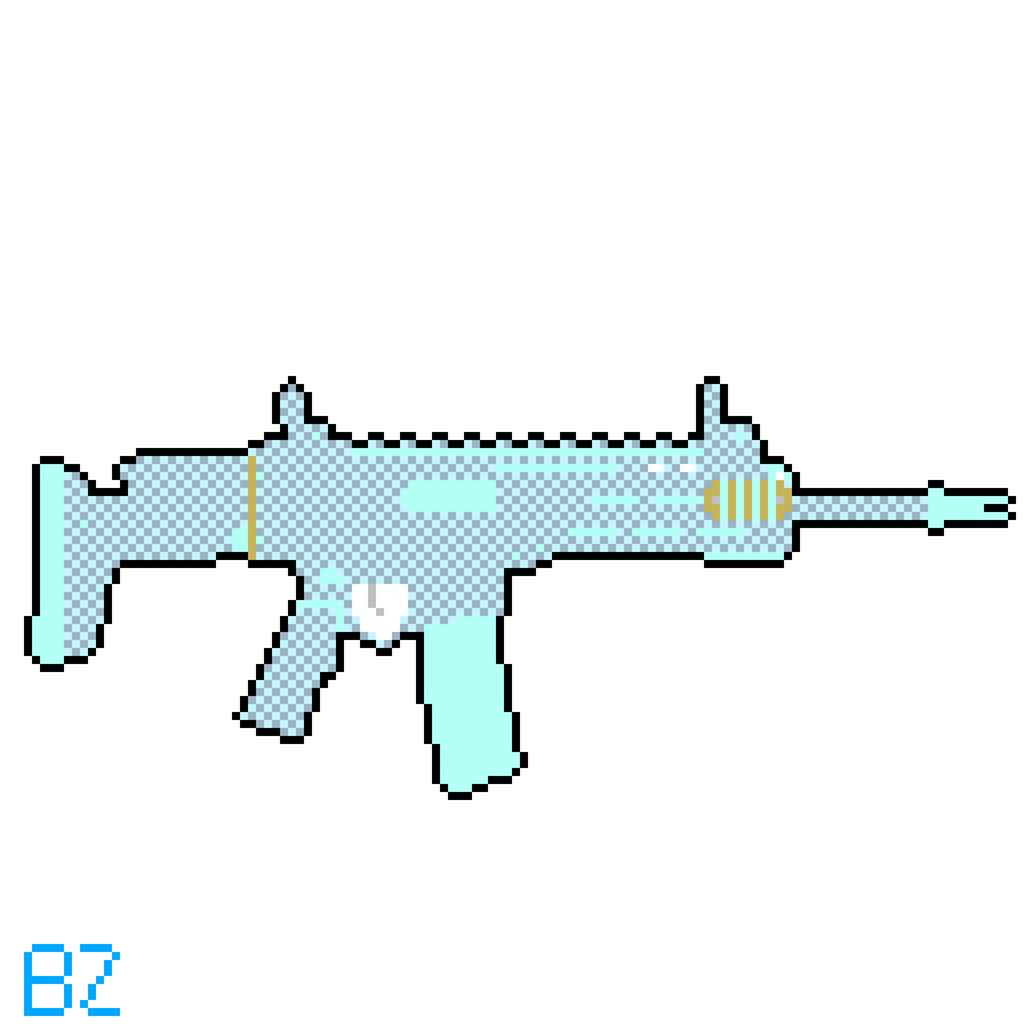 Remington Acr Assault Rifle Pixel Art Battlefield Amino Amino