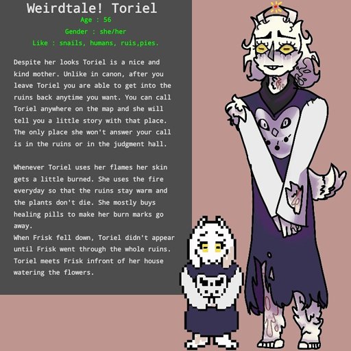 toriel and monster kid!