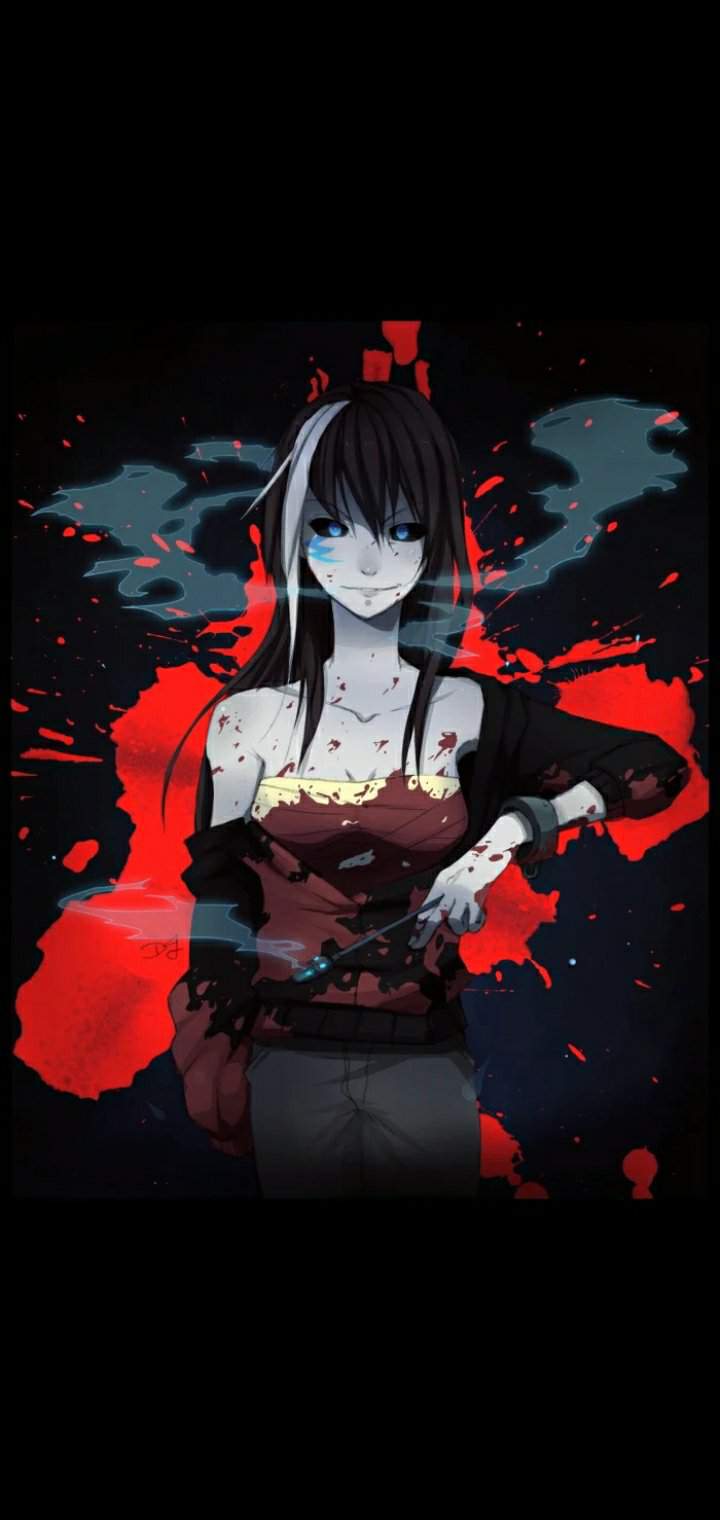 Кровавая девочка аниме