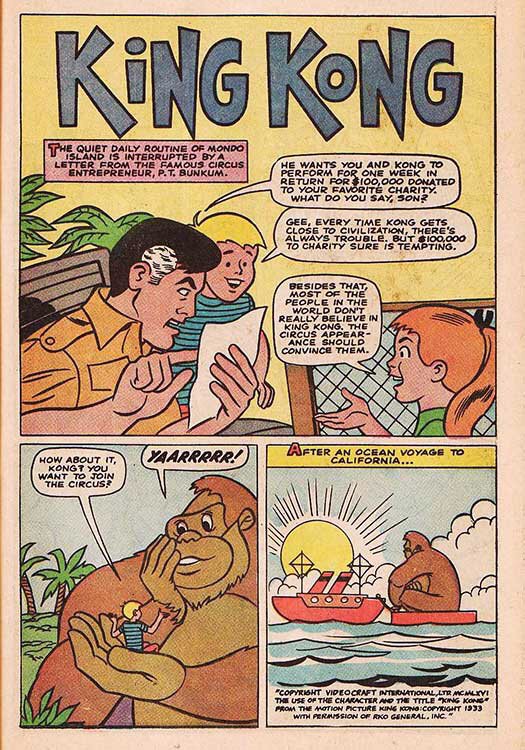 King Kong (Comic) | Monster Facts Amino