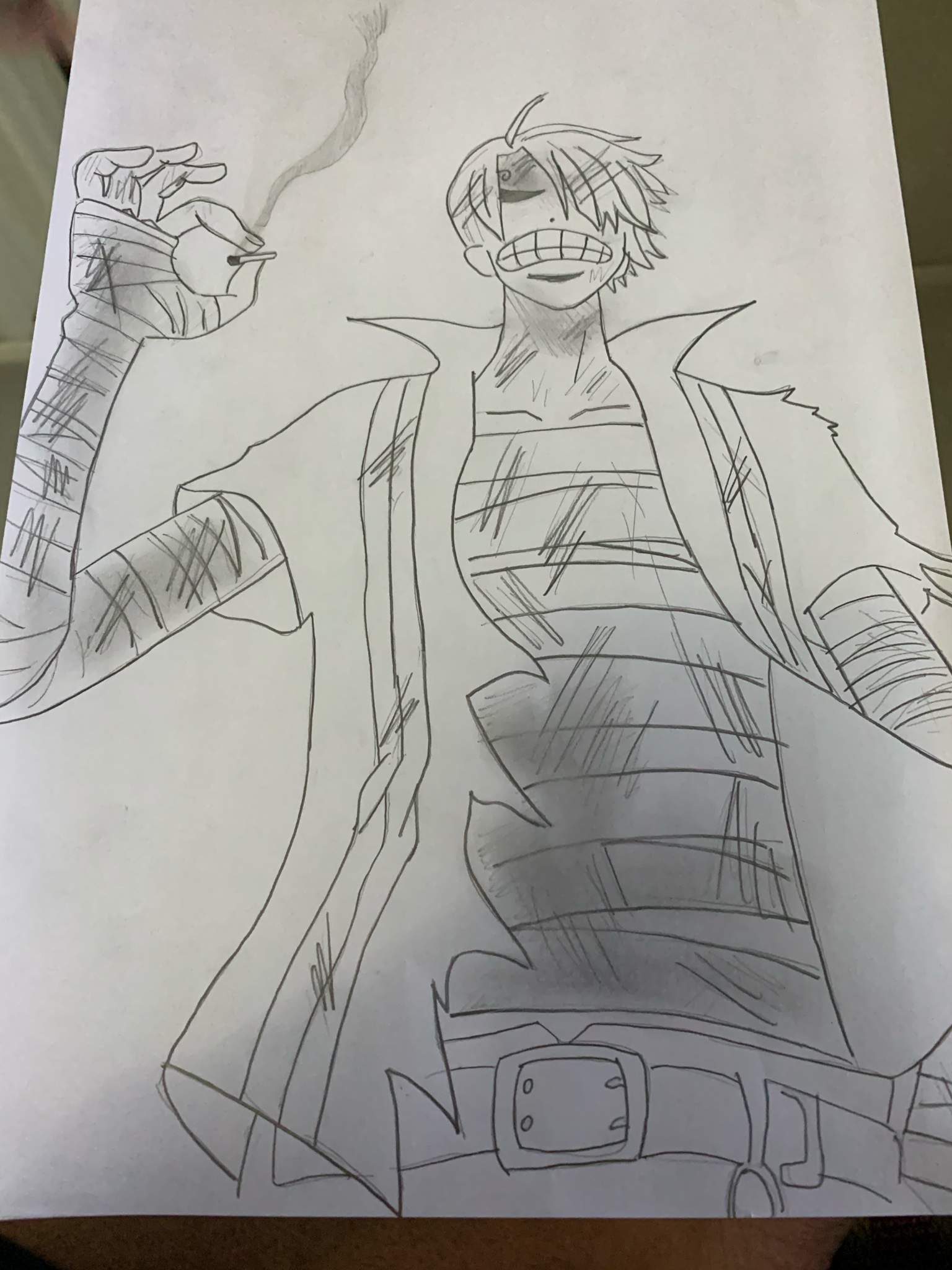 Desenho Do Sanji 