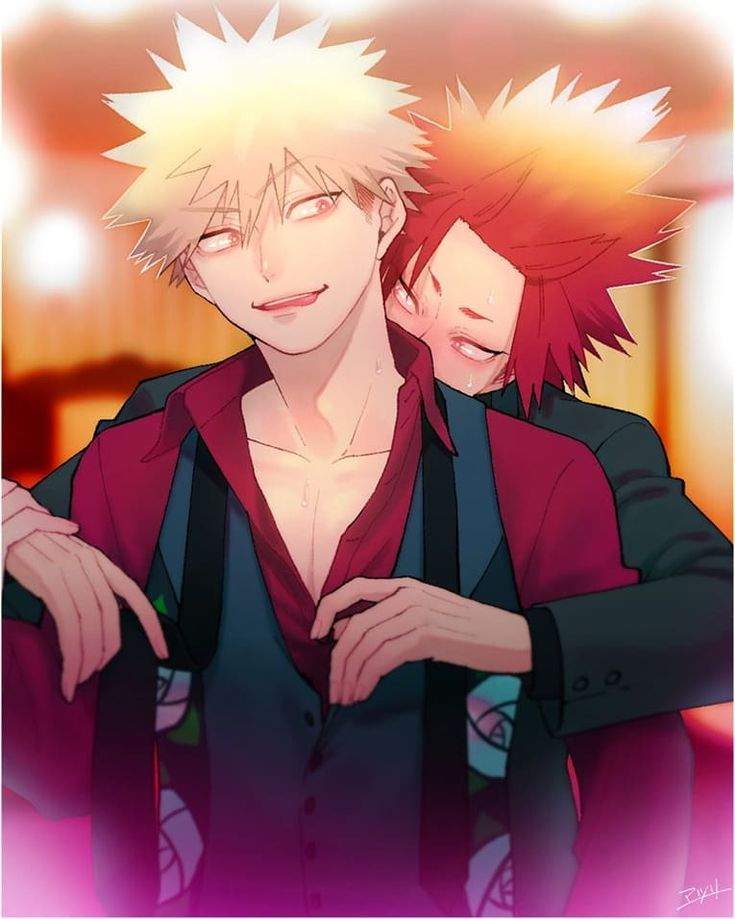 Kiri X Baku Kirishima X Bakugo Amino