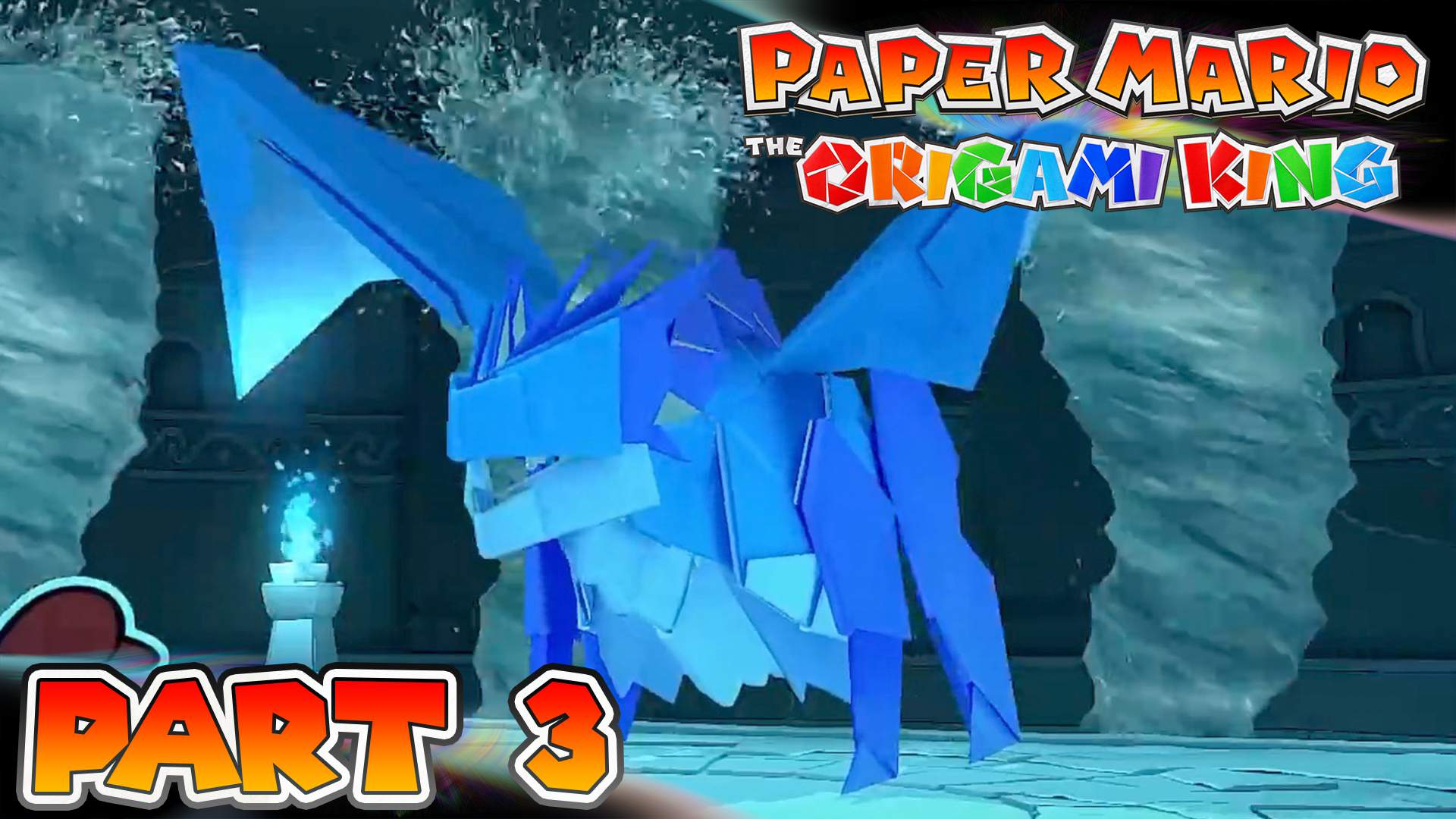 The Water Vellumental Paper Mario: The Origami King Part 3 Youtuber Family ...