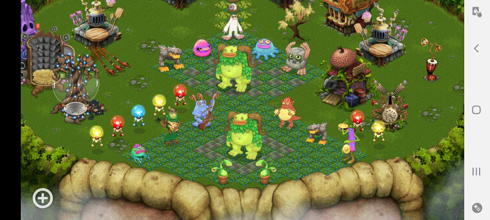 Minha ilha de planta 50 completa na decoração My Singing Monsters Br