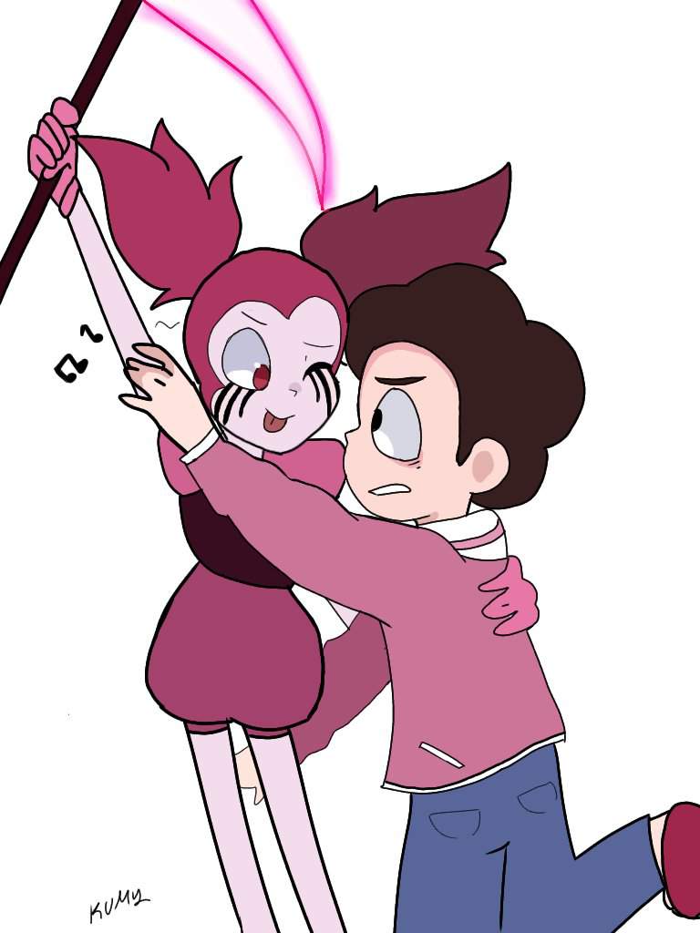 Dibujo Spinel Y Steven Steven Universe Español Amino 9151