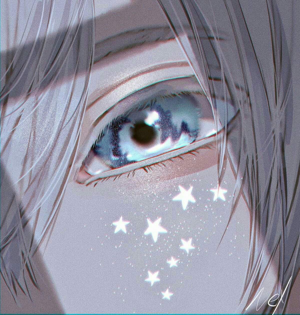 Anime Eyes aesthetic