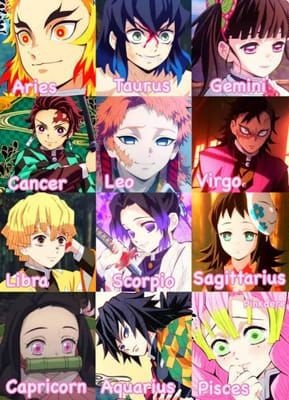 Qué personaje eres de demon slayer según tu signo zodiaco Anime Amino