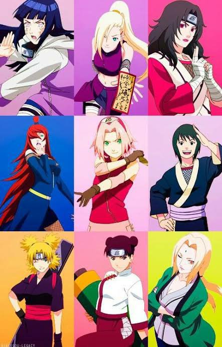 Kunoichis De Konoha Wiki Anime Amino