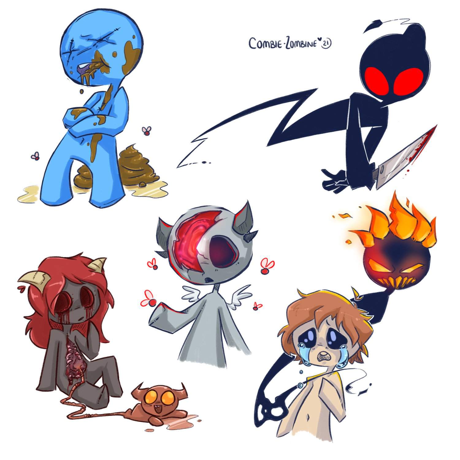 some-tainted-kiddos-the-binding-of-isaac-official-amino