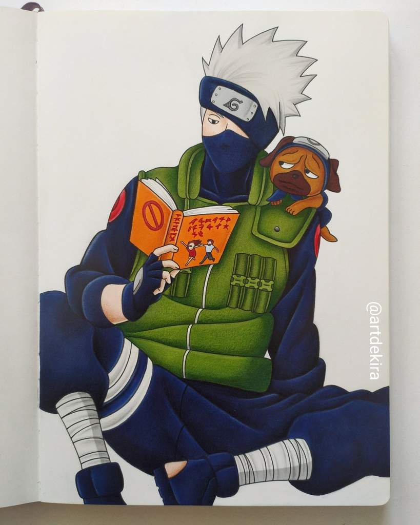 Dessin De Kakashi En Couleur Dessin Kakashi | Naruto & Boruto FR Amino