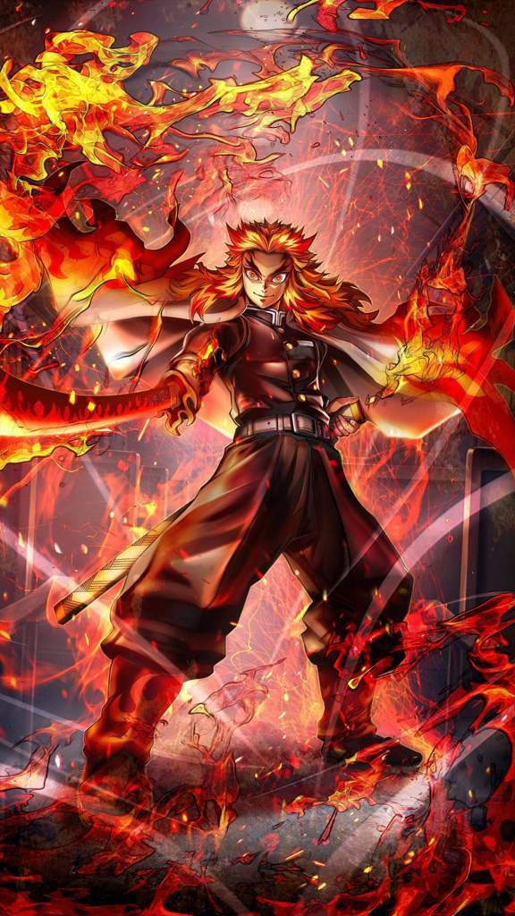 kyojuru-rengoku-the-pilier-of-flame-anime-amino