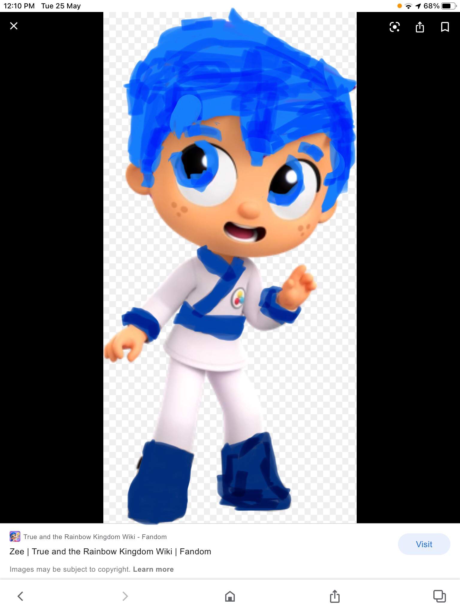 Blue Zee Wiki True And The Rainbow Kingdom Amino 5942