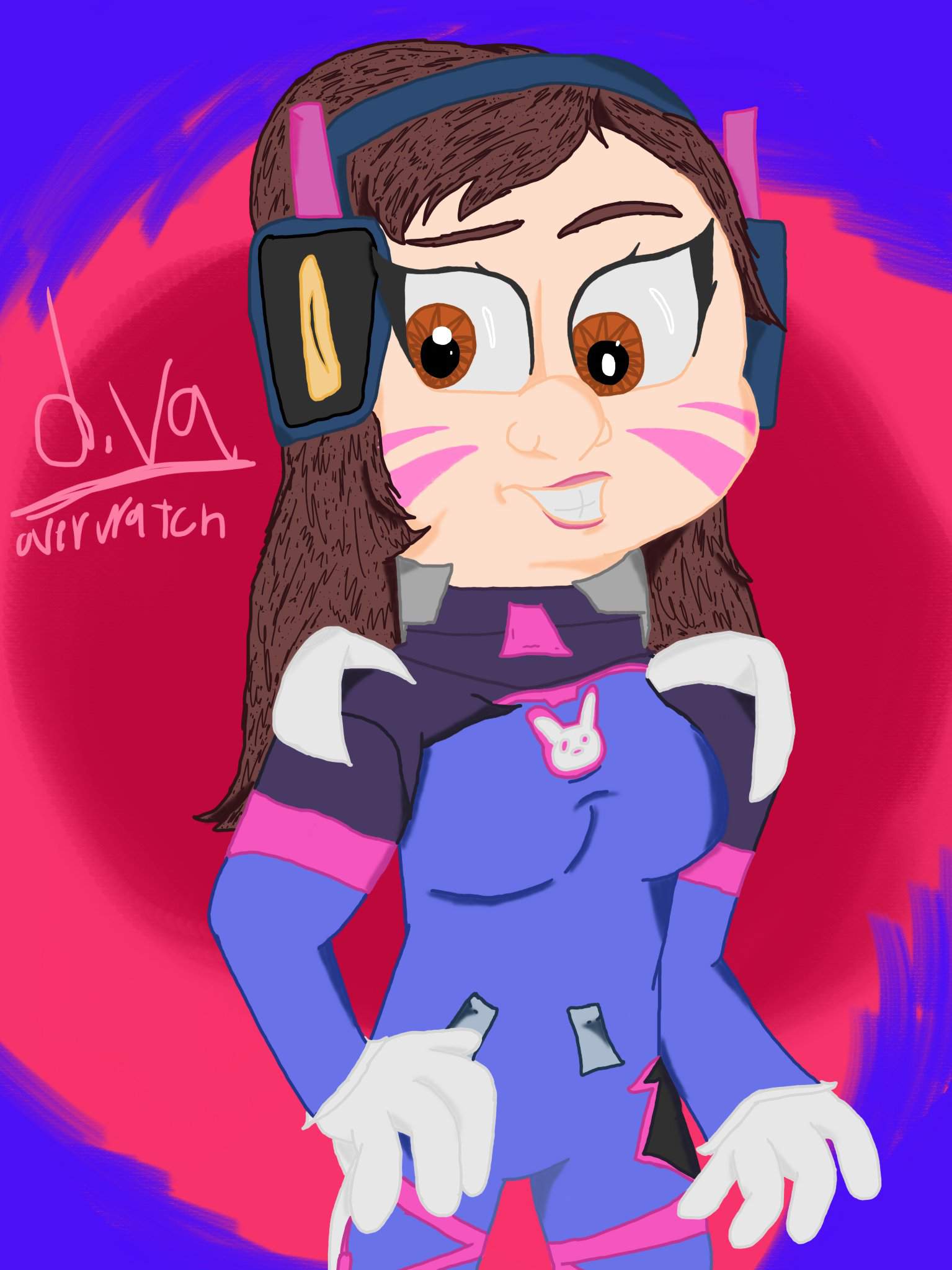 Made D.VA from overwatch | Niina Xann Official Amino Amino