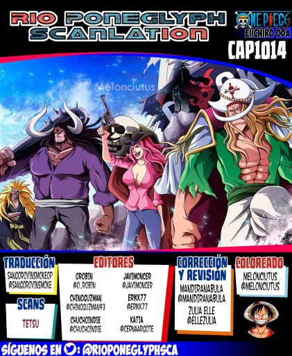 Capítulo 1014 | Wiki | •One Piece• Amino