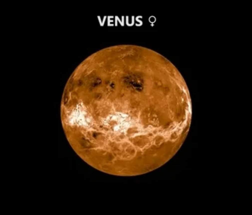 Venus whores solar system image