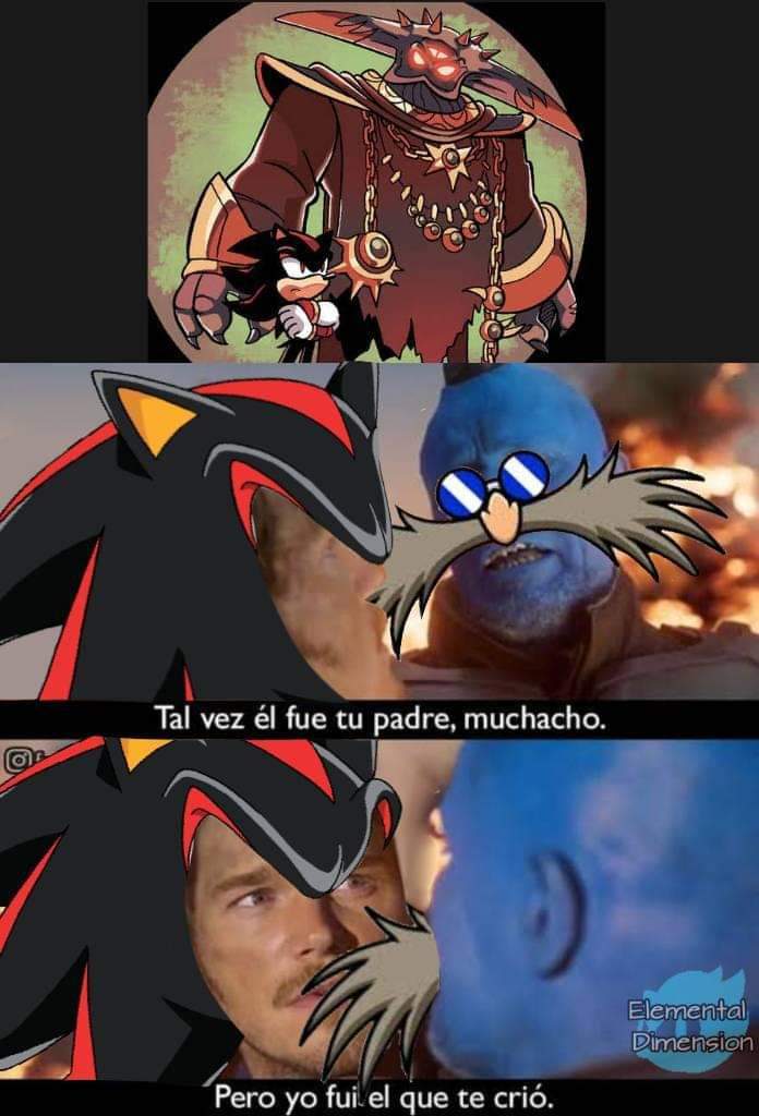 Geral La Madre De Shadow Digo El Padre Sonic The Hedgehog Español