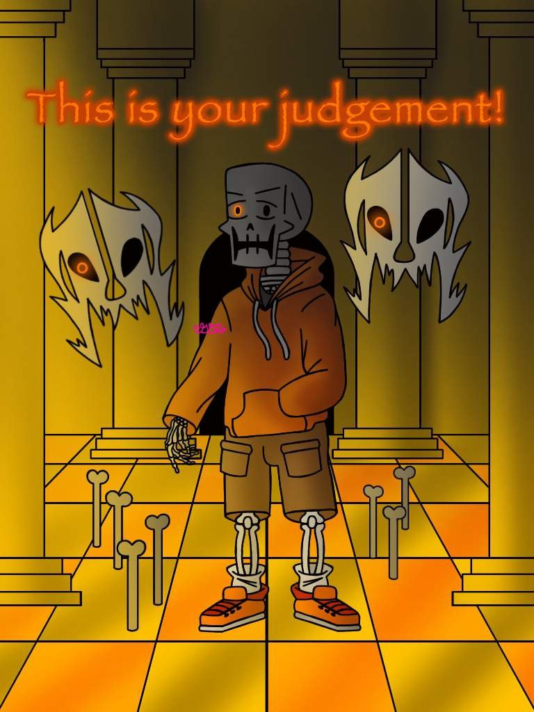 This Is Your Judgement! | UnderSwap Art | Undertale Amino