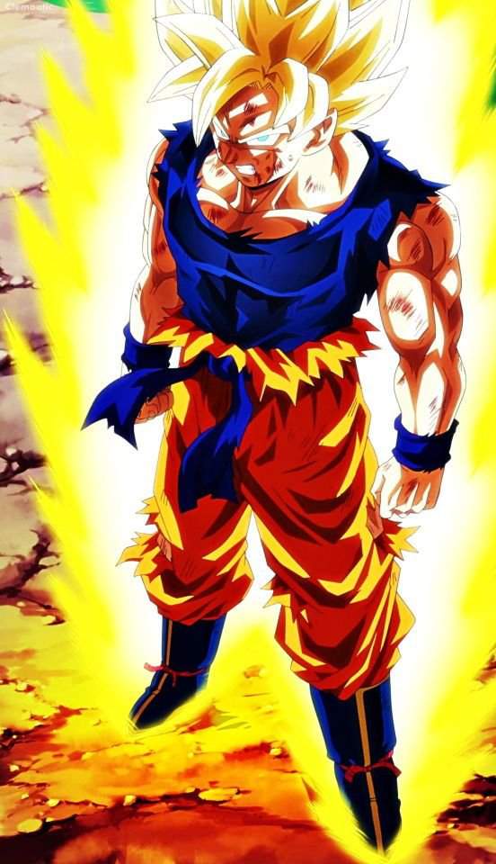 La primera vez que Goku se transforma en súper sayayín | DRAGON BALL  ESPAÑOL Amino