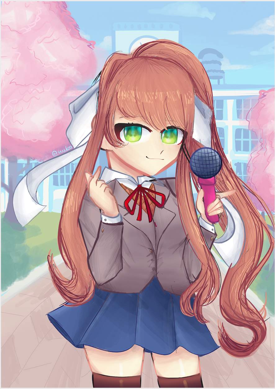 ~ Monika - Ddlc X Fnf ~ | Doki Doki Literature Club! Amino