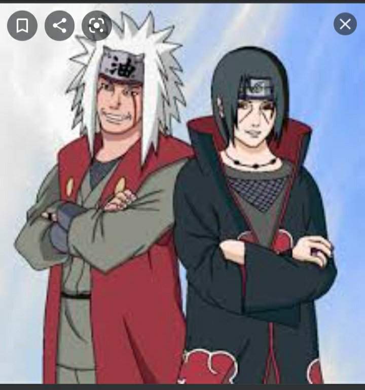 Jiraya And Itachi Wiki Amino