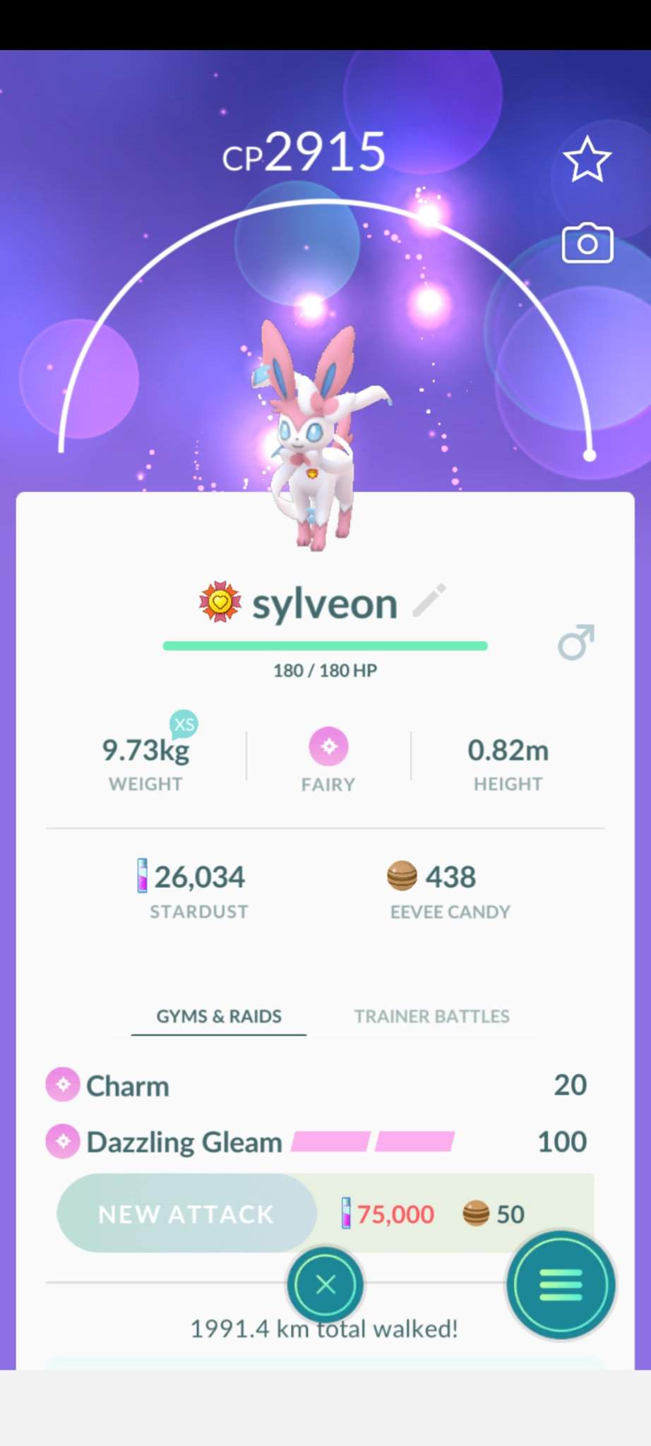 Finally sylveon with his highest CP Pokemon GO Amino