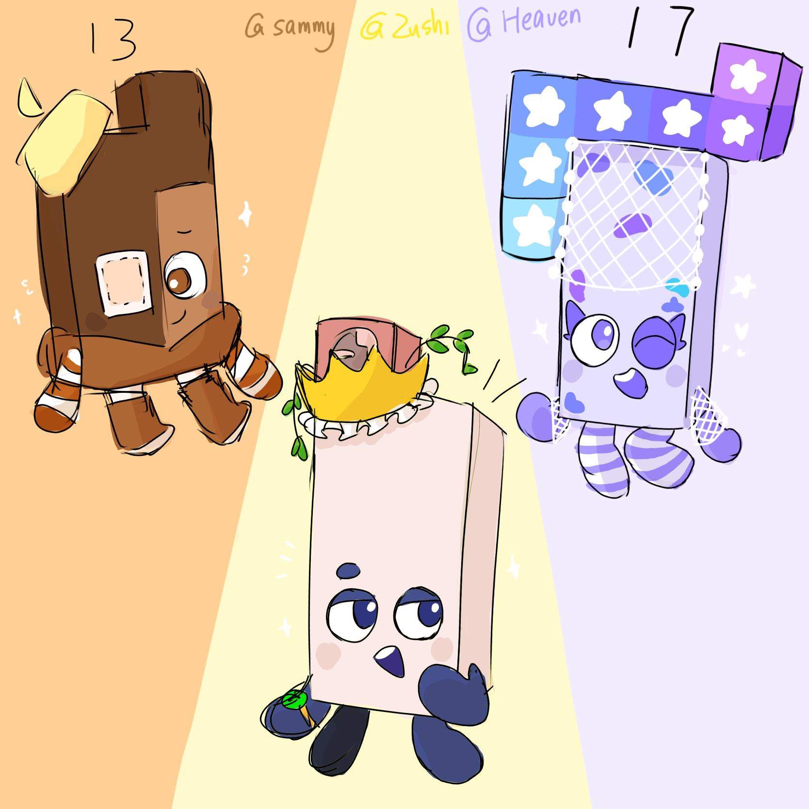 Some Ocs ♡official Numberblocks Amino♡ Amino