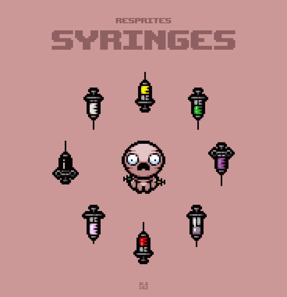 Syringes The Binding Of Isaac Official Amino