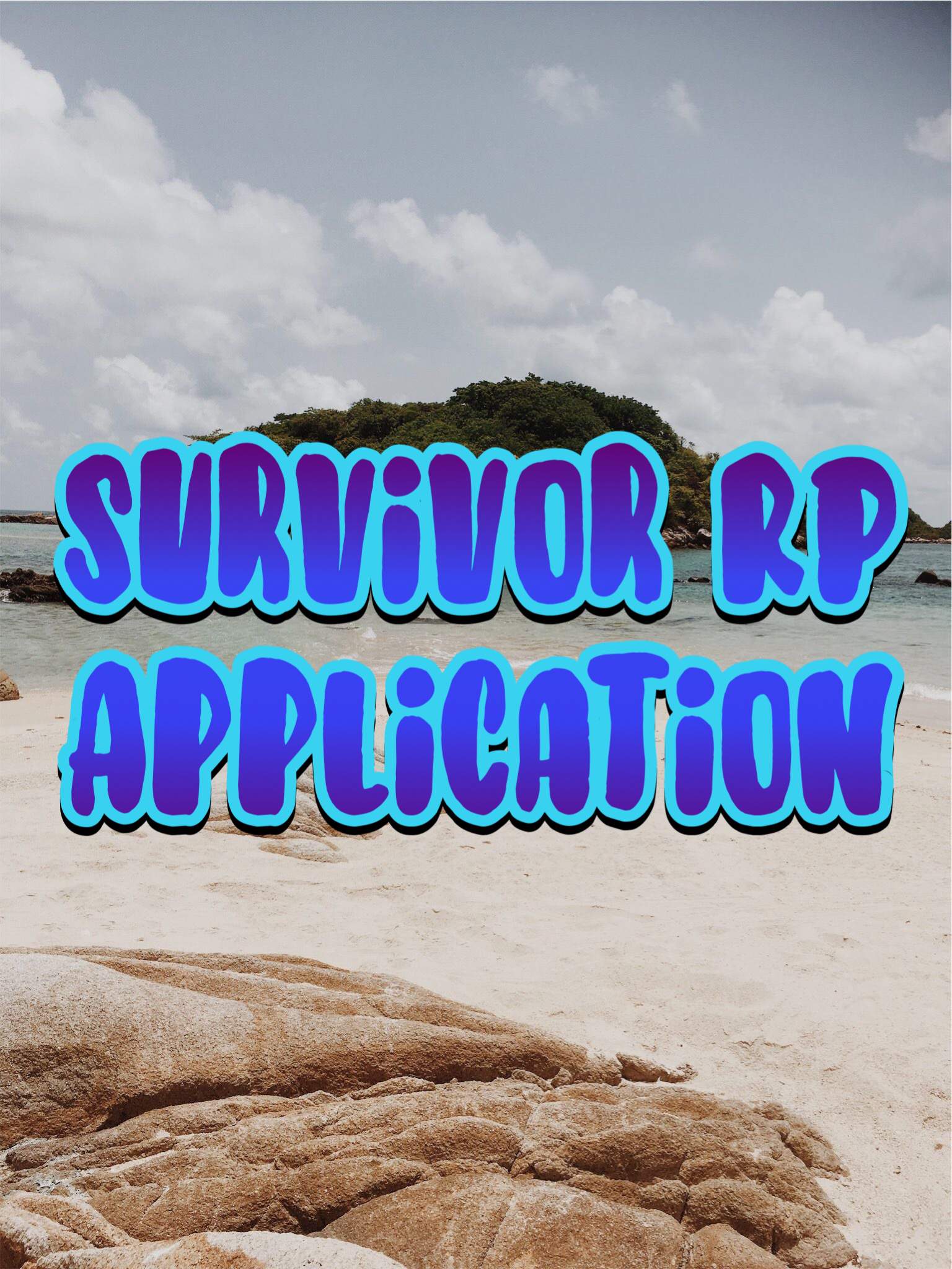 Survivor Application [1] Wiki Survivor (CBS) Amino