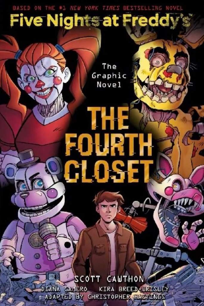 FNAF News A capa da história em quadrinhos do The Fourth Closet foi revelada Five Nights at FNAF News A capa da história em quadrinhos do The Fourth Closet foi revelada Five Nights at
