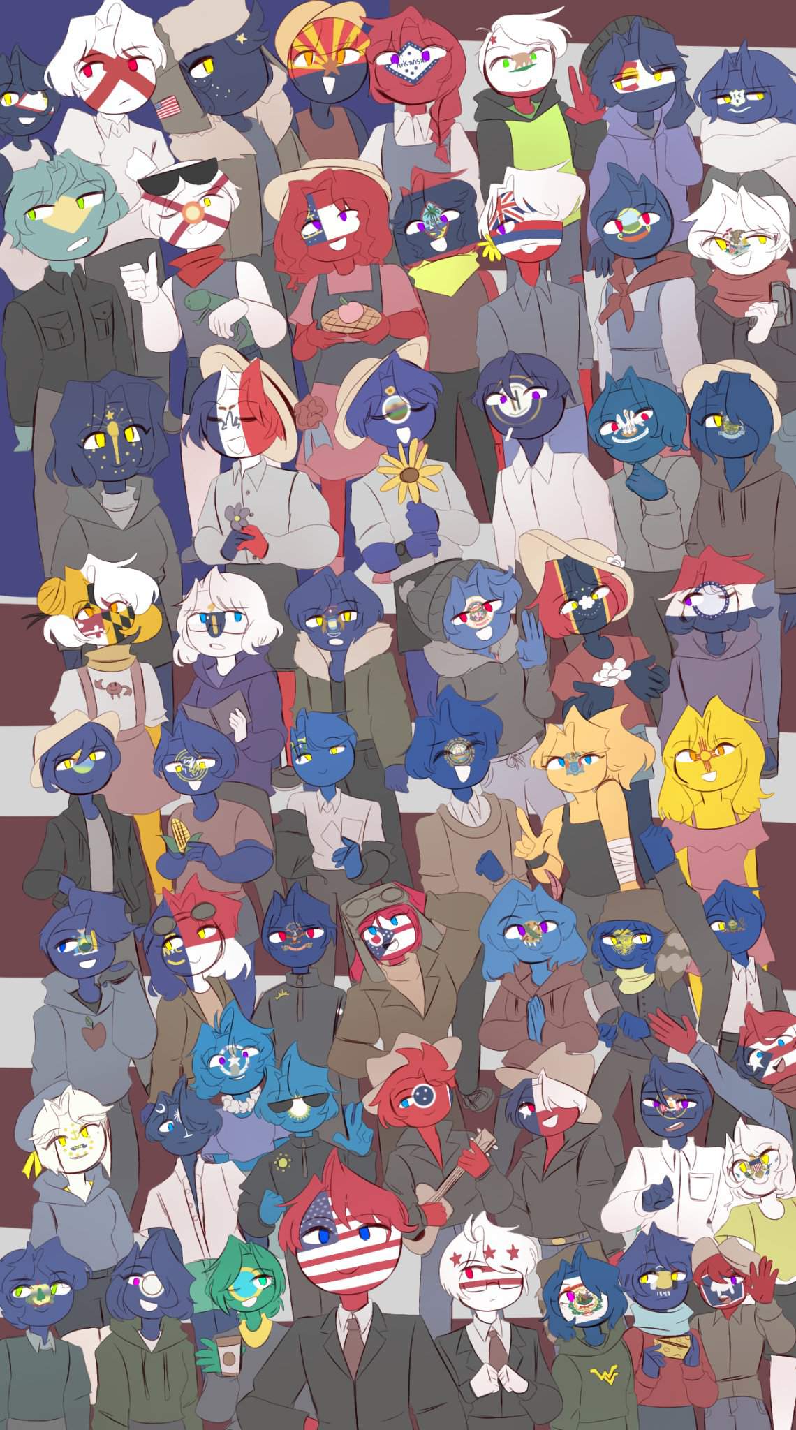 Happy 4th Of Julyfeat Statehumans •countryhumans Amino• Eng Amino 5956