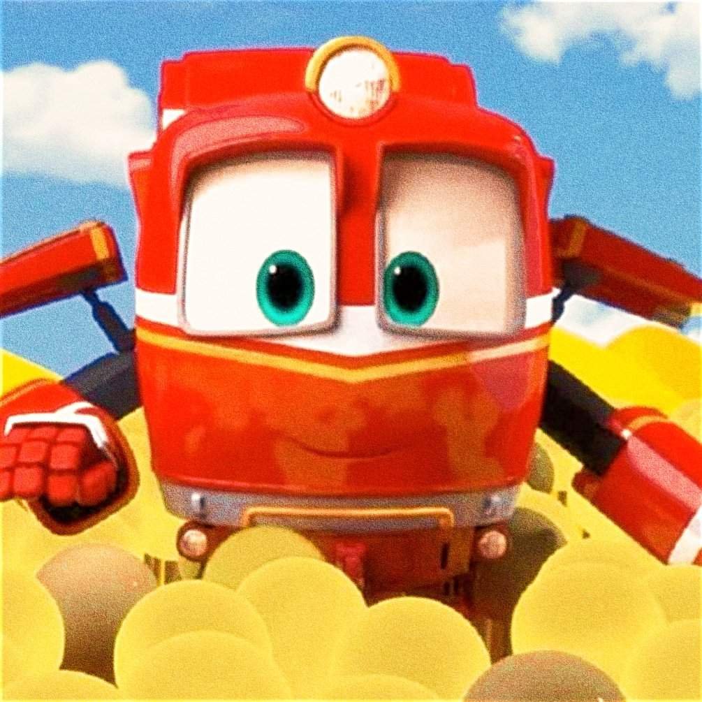 Ава с Альфичем 😃 ️ | Роботы Поезда [Рус] Amino