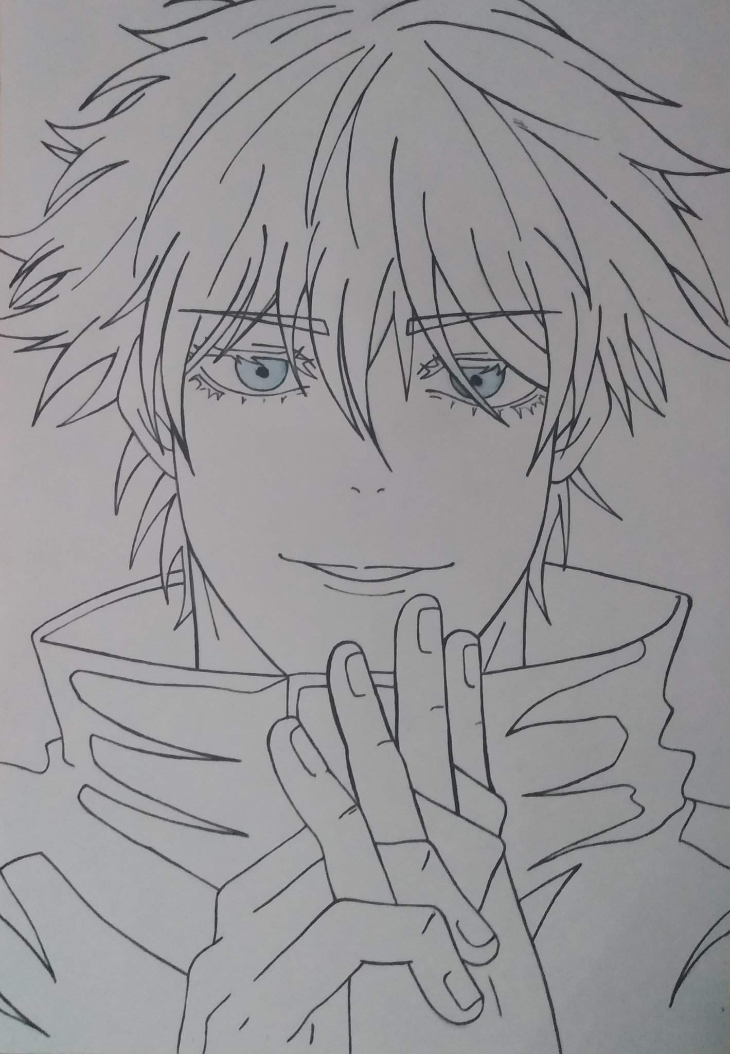 Dibujo De Gojo Satoru Anime Amino