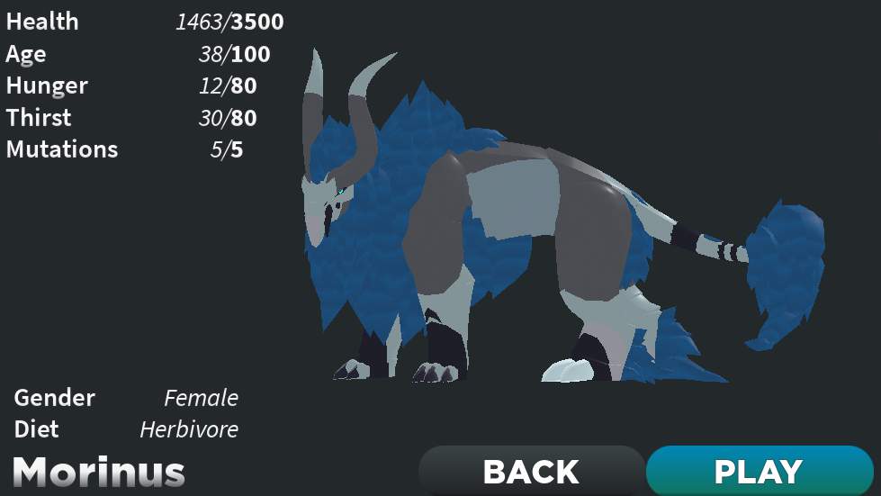 Sussy Blue Morinus | Roblox Creatures Of Sonaria Amino