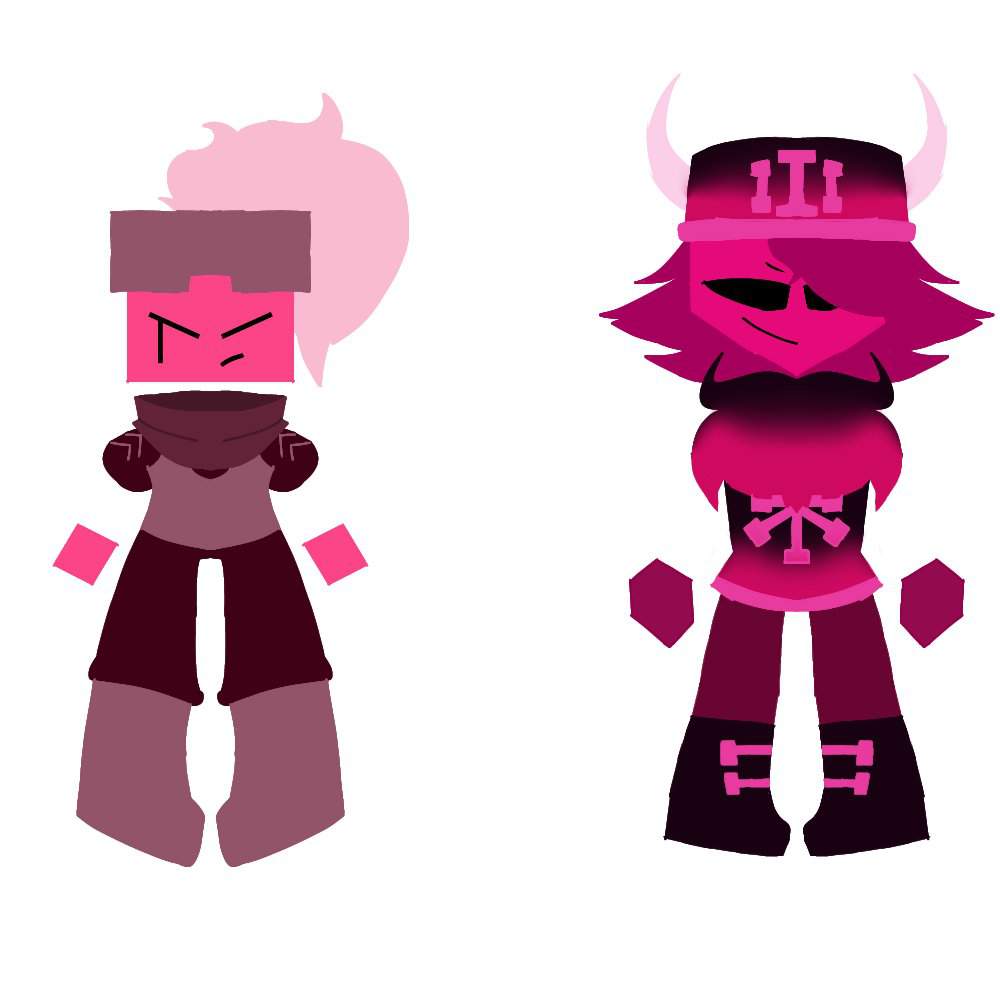 Fnf Au Redesigns (cubic And Hexadic Corrupted Hexagram) 