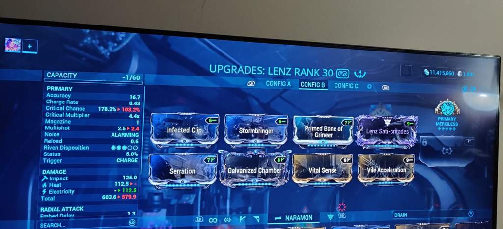 Negative capacity Warframe Amino