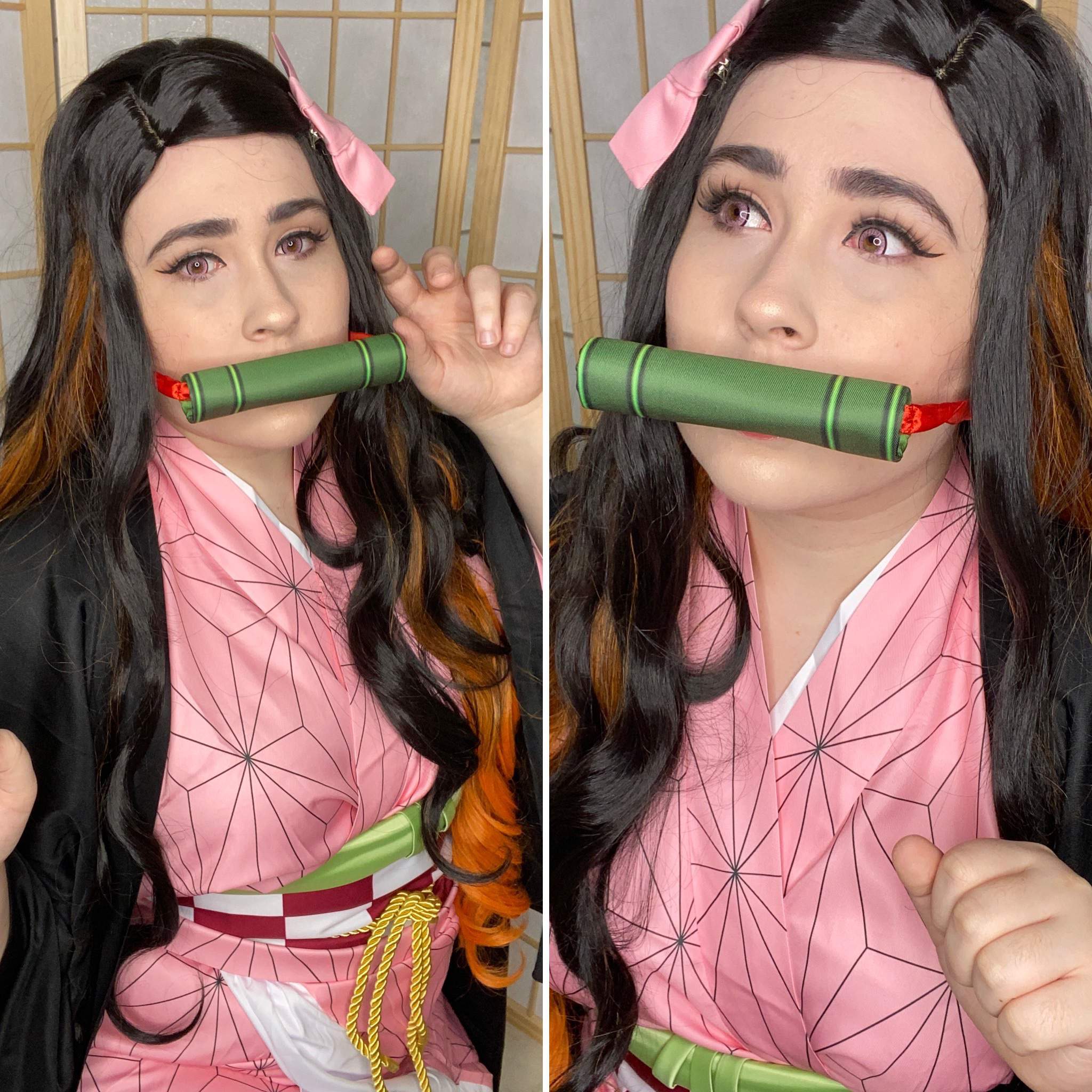 Nezuko Cosplay Demon Slayer Cosplay Amino