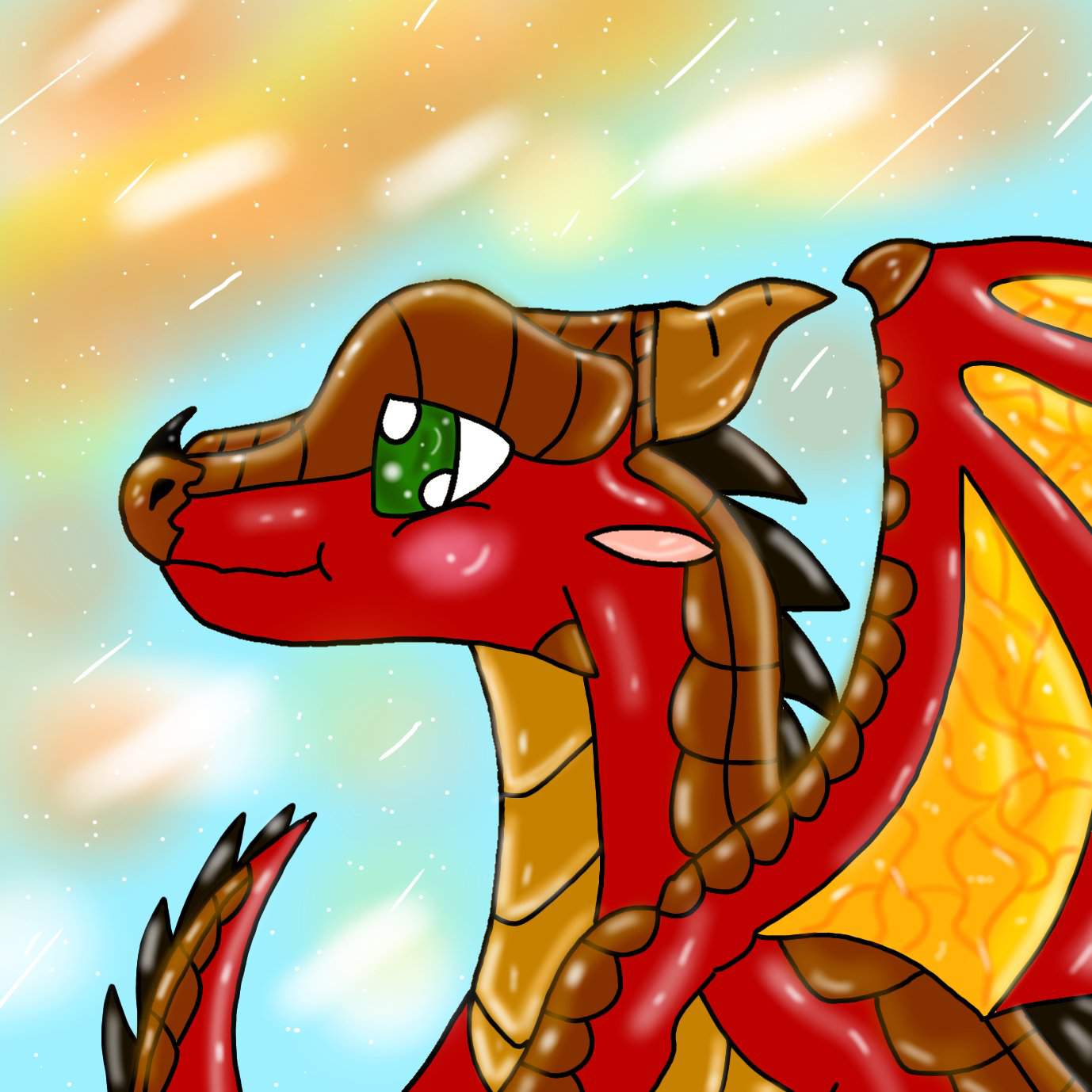 Sage The Firescales Skywing Wings Of Fire Amino