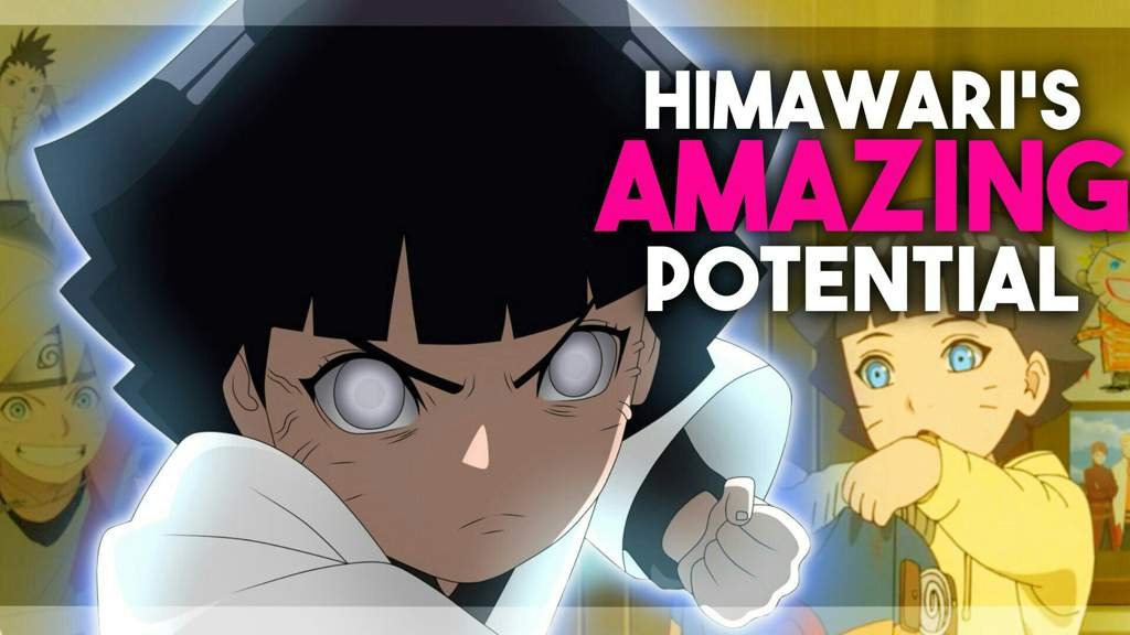Himawari might have more potential than boruto Anime Amino